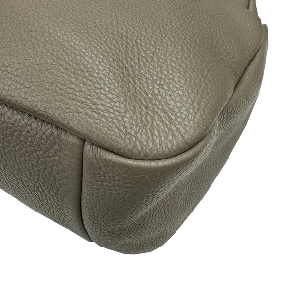 PRADA Gray Leather Shoulder Bag - Picture 8 of 12